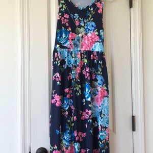 Women’s floral maxi dress